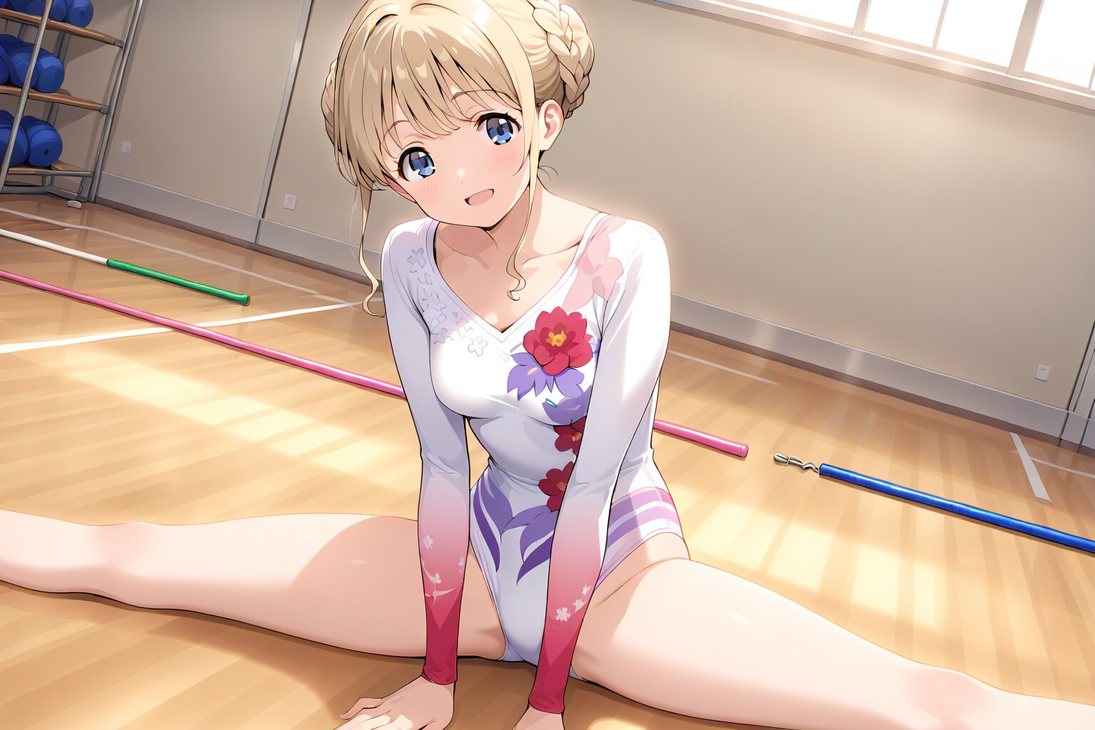 新体操部の瑛梨ちゃん✨１４２