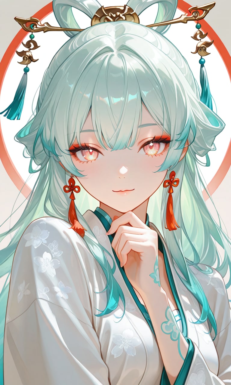 見つめる３