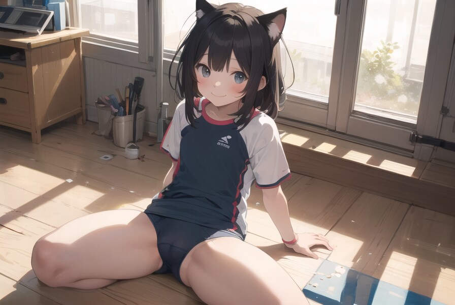 猫耳体操少女 : 2023.12.03