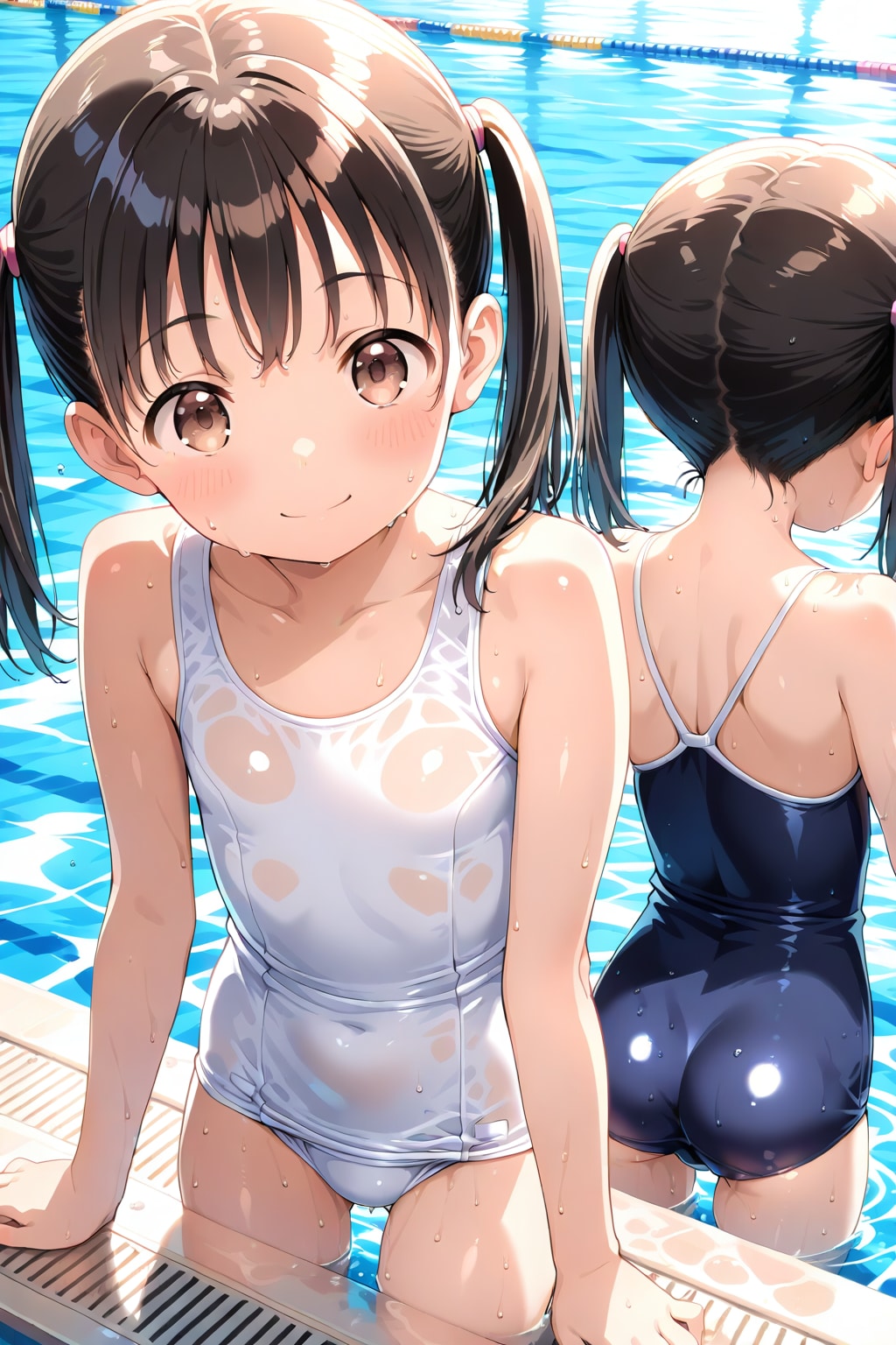 スク水美少女