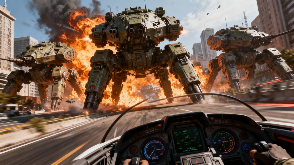 ハロウィン要素を無くしたら一昨日の投稿品がこんな真面目な多脚戦車品に！？