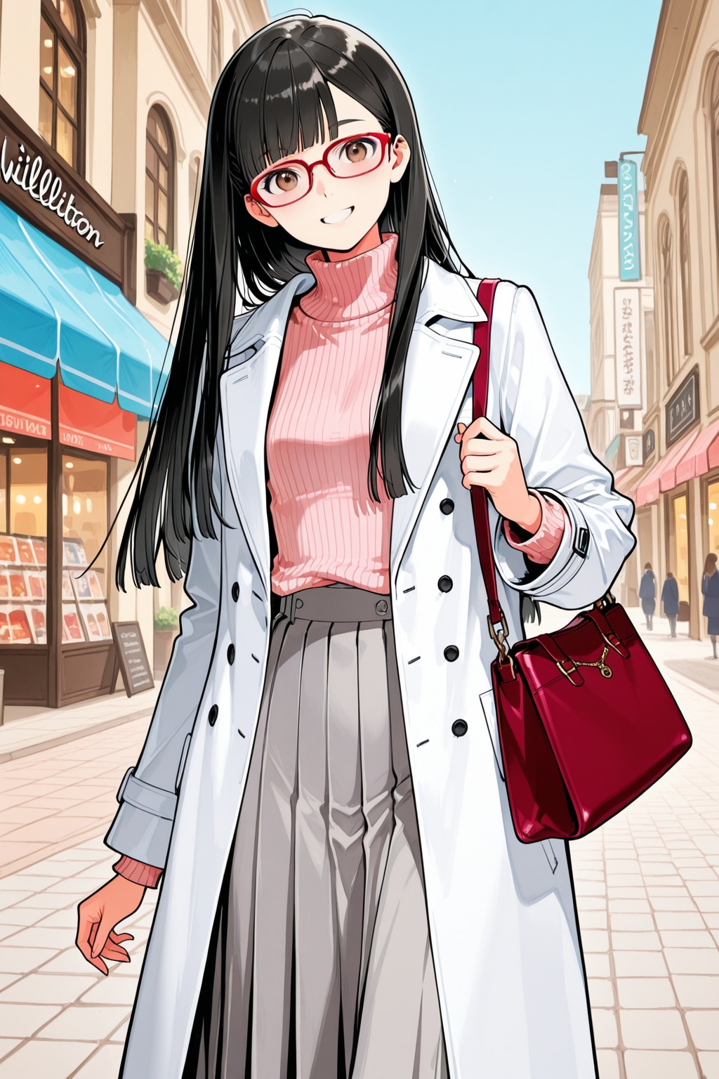 白コート