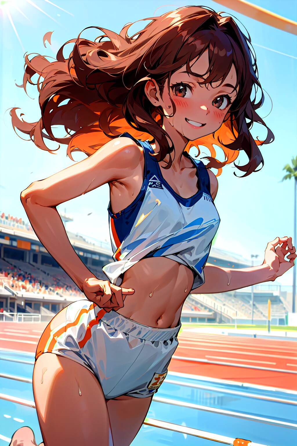 スポーツ少女（陸上）