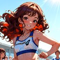 スポーツ少女（陸上） 6枚目