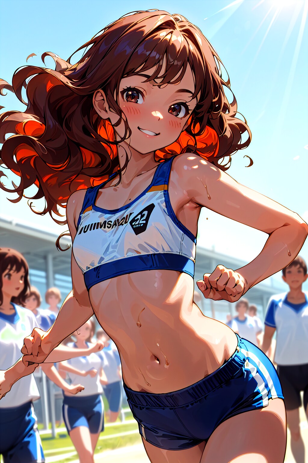 スポーツ少女（陸上）