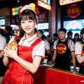 美人ウェイトレスで商売繁盛！ 2枚目