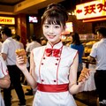 美人ウェイトレスで商売繁盛！ 4枚目