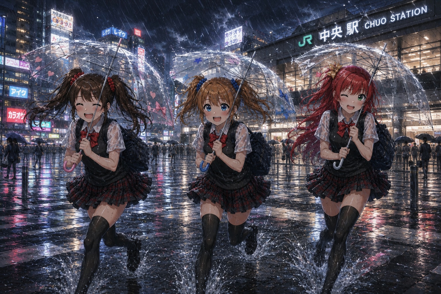 ぐしょぐしょです