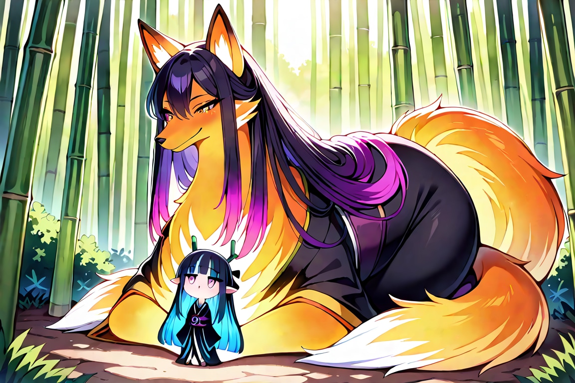 妖狐ちゃん2025⑦ | の人気AIイラスト・グラビア