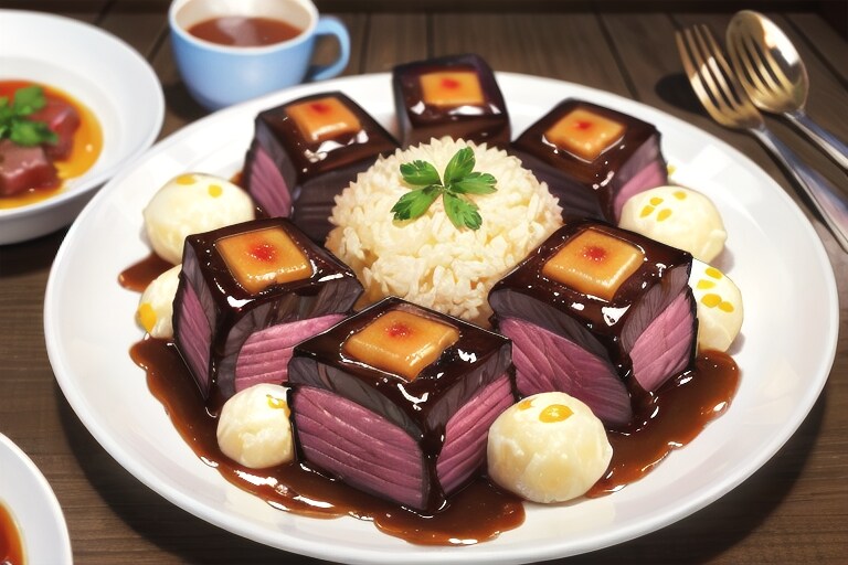 超お洒落なトンポーロー | の人気AIイラスト・グラビア