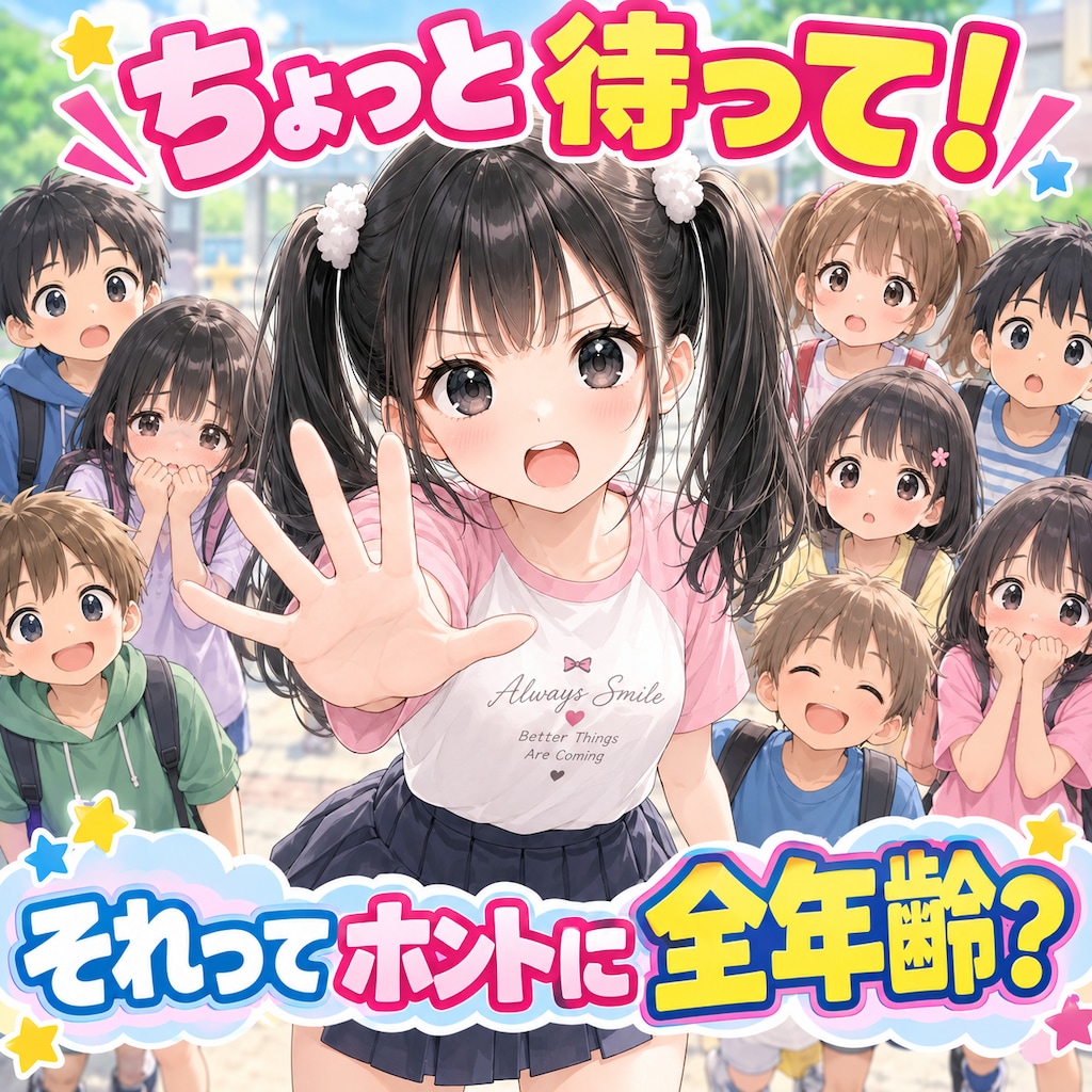 【投稿者さん読んで！】全年齢作品について今一度考えて欲しい！