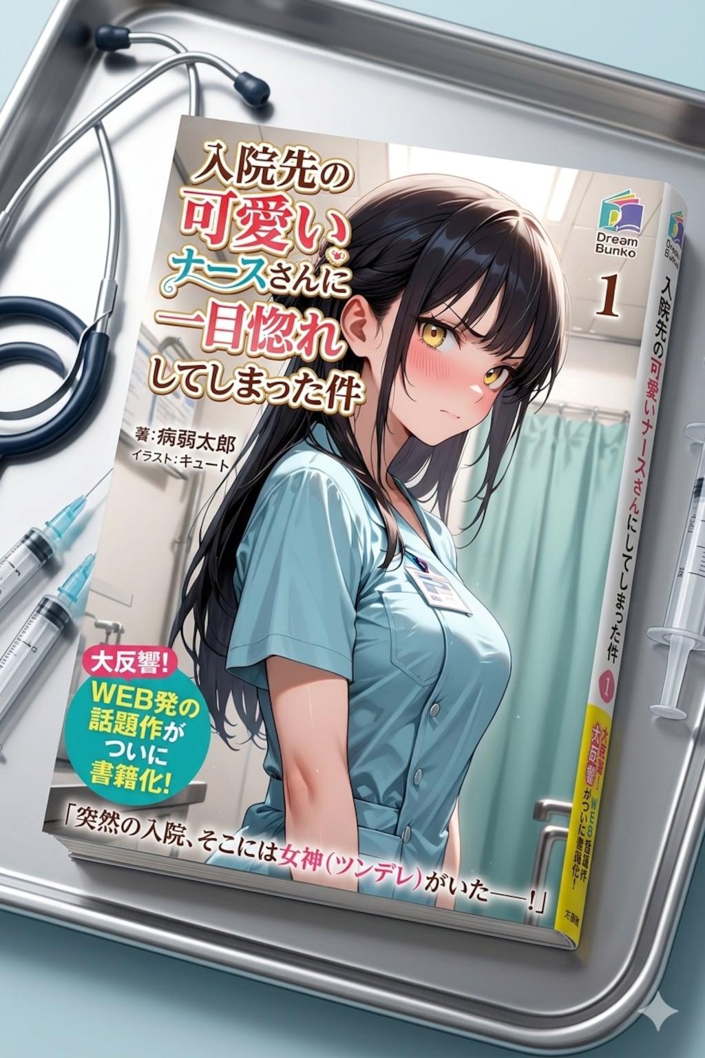 ラノベ新刊『入院先の可愛いナースさんに一目惚れしてしまった件』