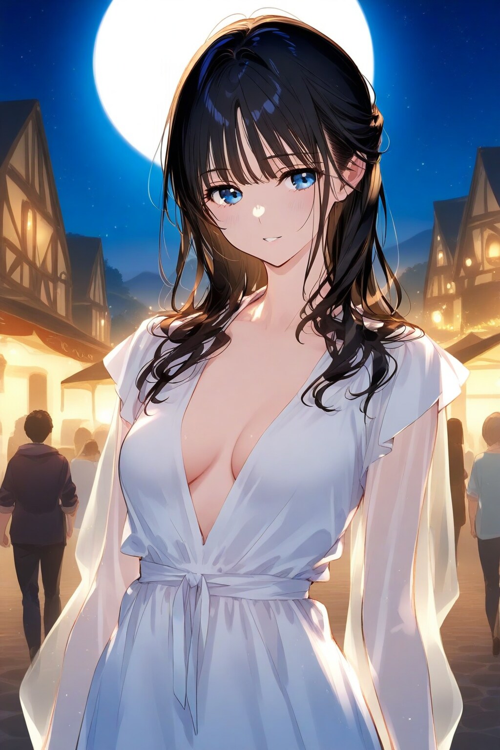 ギリシャの町を歩く葵さん。