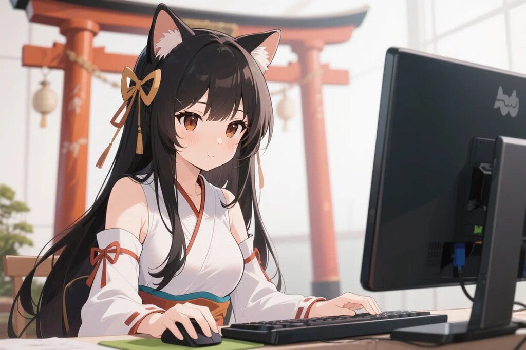 フィギュアをネットで売ろうとするさくらちゃん