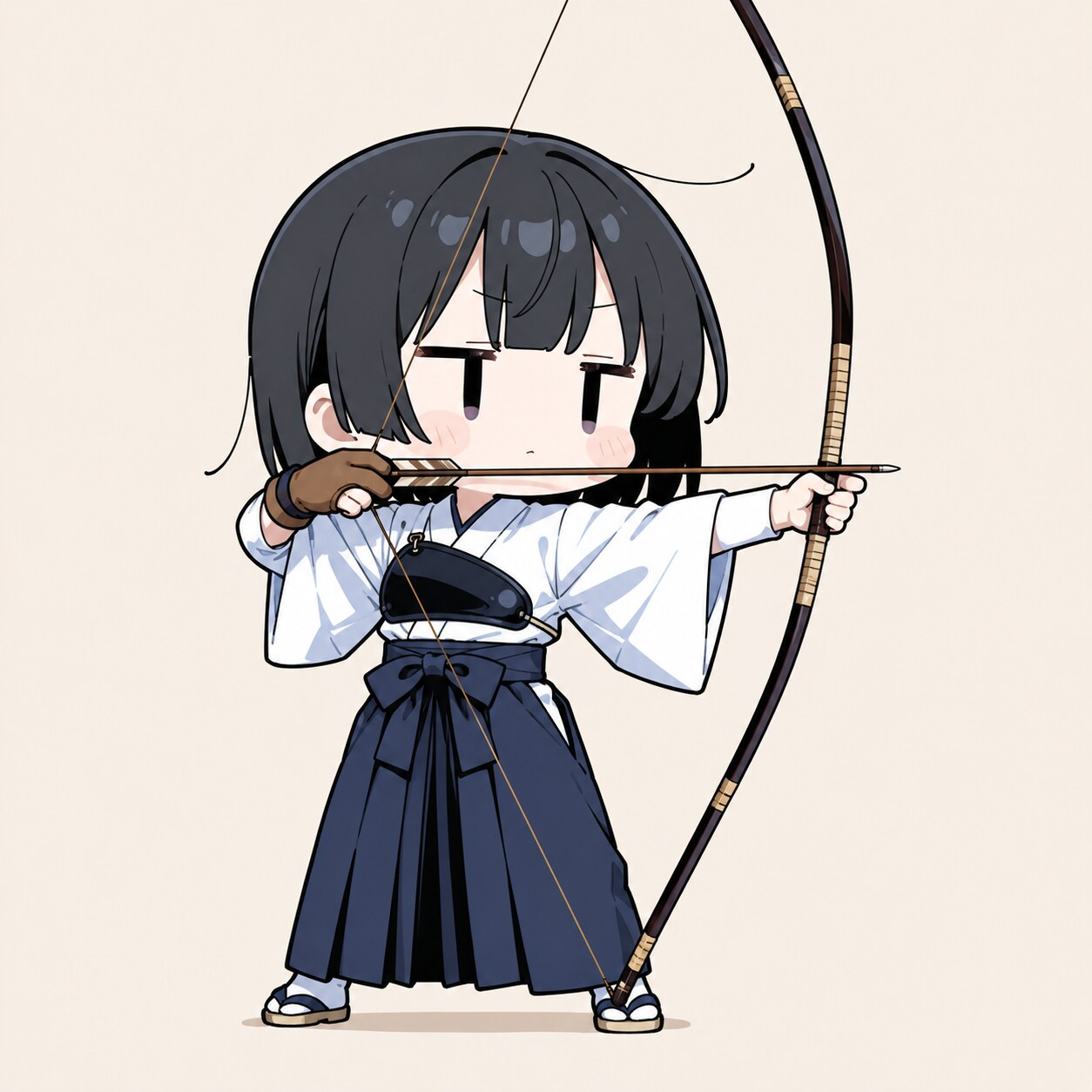 弓道をやってみる | の人気AIイラスト・グラビア
