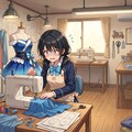 瑞夏ちゃんの新衣装とその裏側 2枚目