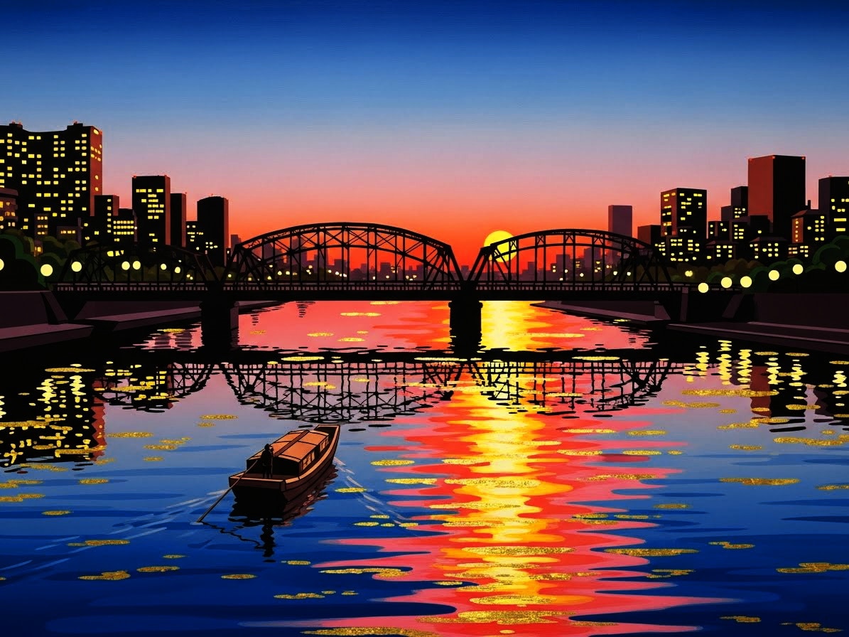 黄昏時 | の人気AIイラスト・グラビア