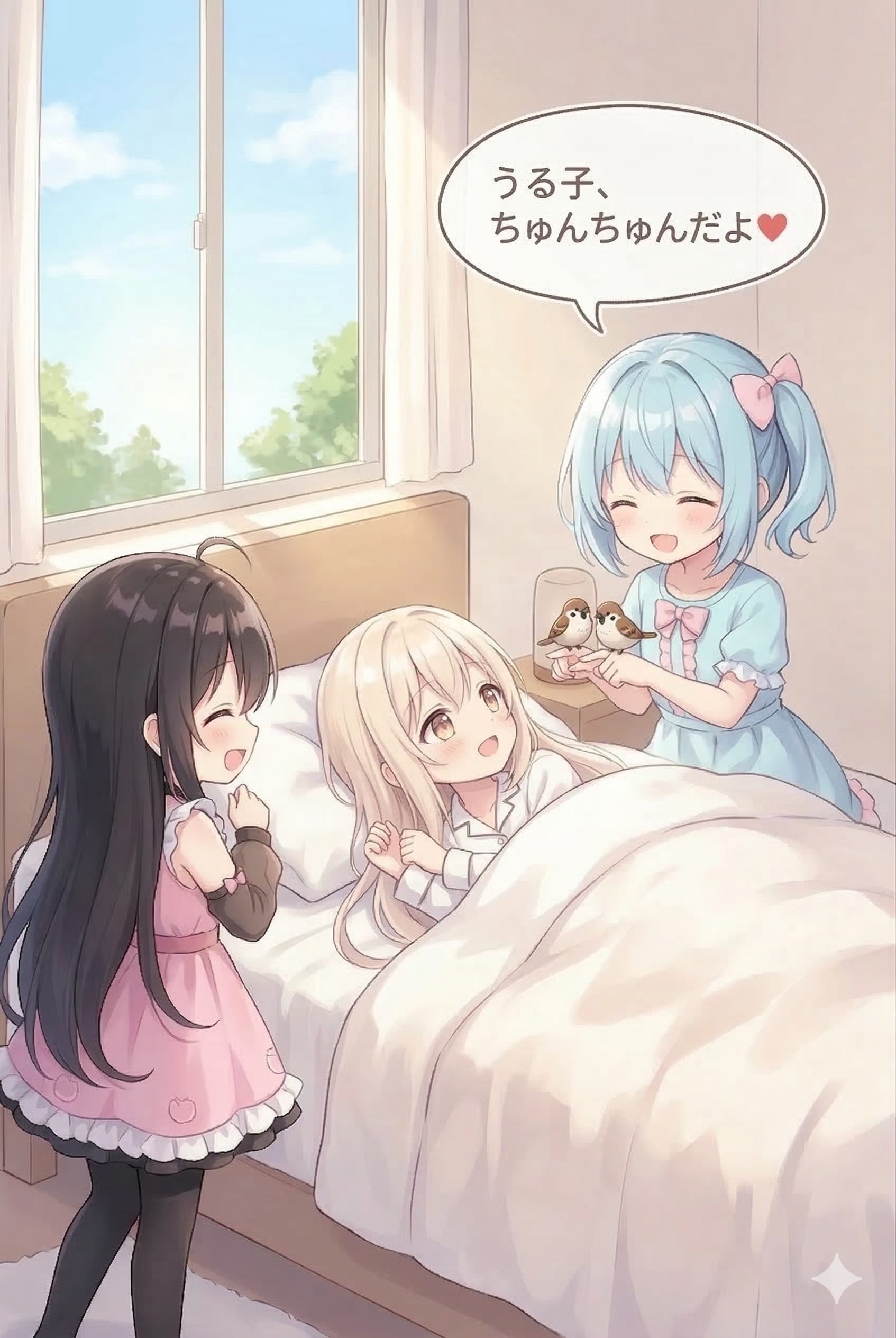ちゅんちゅんだよ❤️