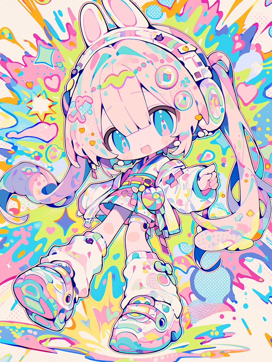 ★着物POP | の人気AIイラスト・グラビア