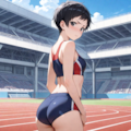 陸上部をそんな目で見ないでください！ 4枚目