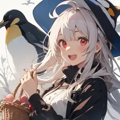 ペンギンと少女
