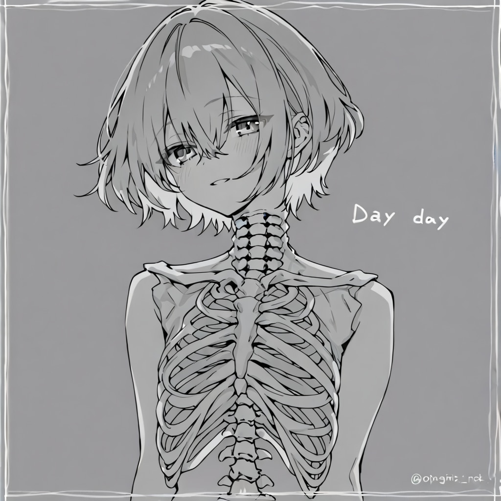シンプルプロンプト「背骨の日」