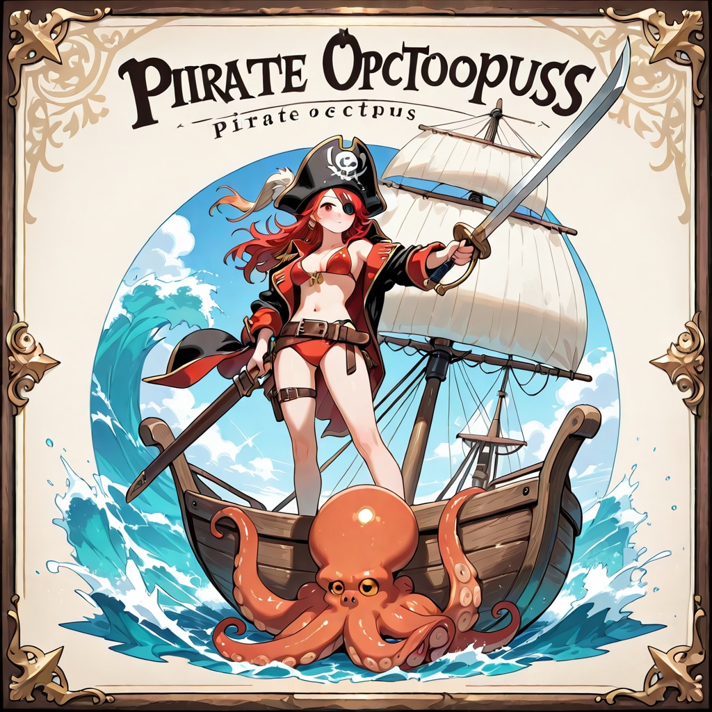 大ダコと海賊ちゃん260403