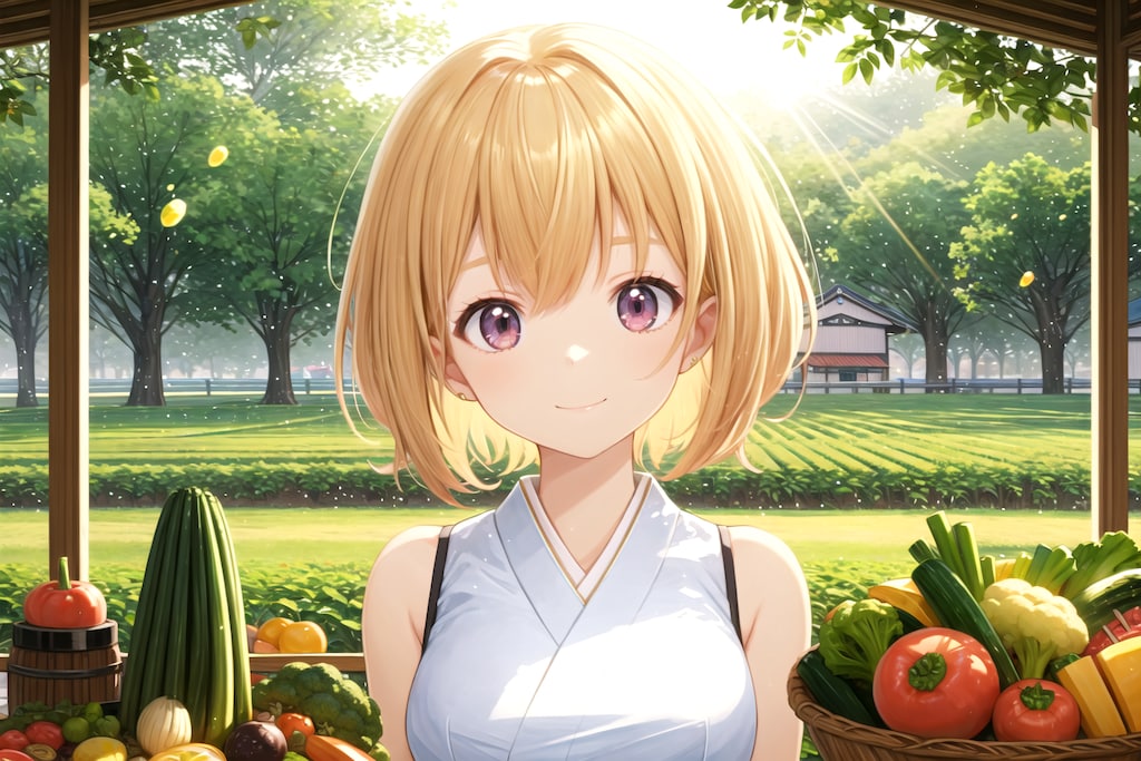 FROST版 沢山の野菜に囲まれて