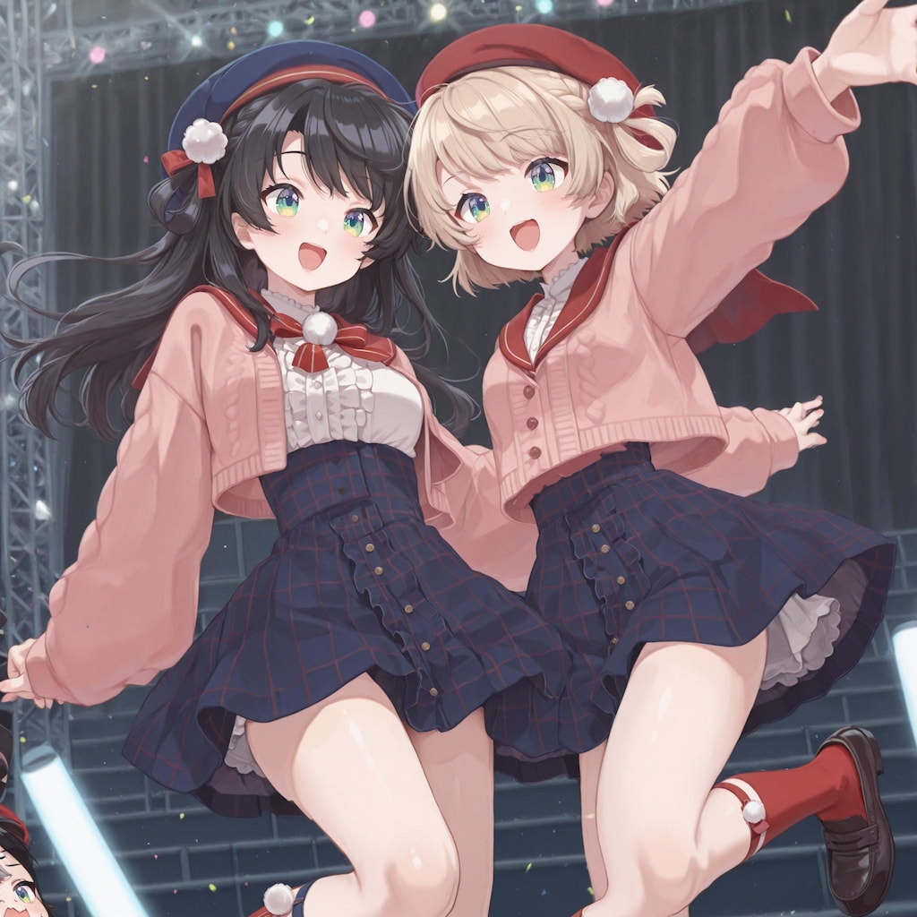 うい先生と大空スバル　二人は仲良し