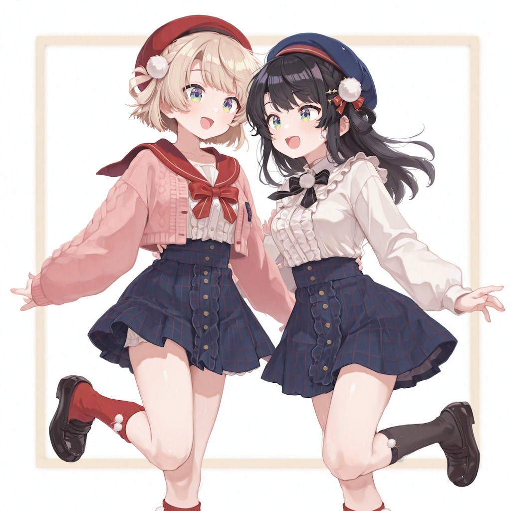 うい先生と大空スバル　二人は仲良し