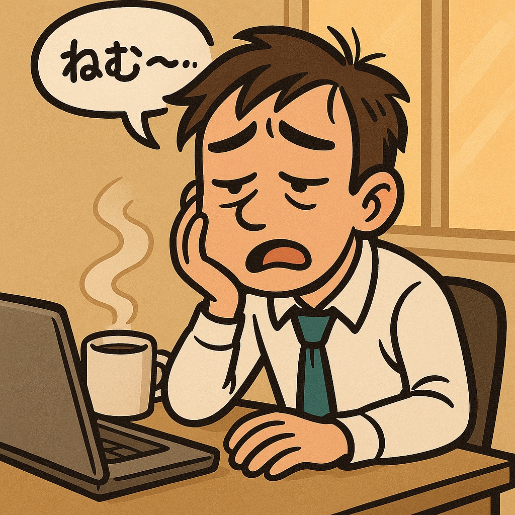 眠い午後の対処法を教えてもらいました