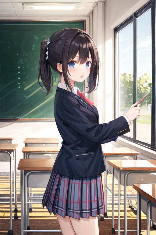 ブレザーの女の子７ | の人気AIイラスト・グラビア