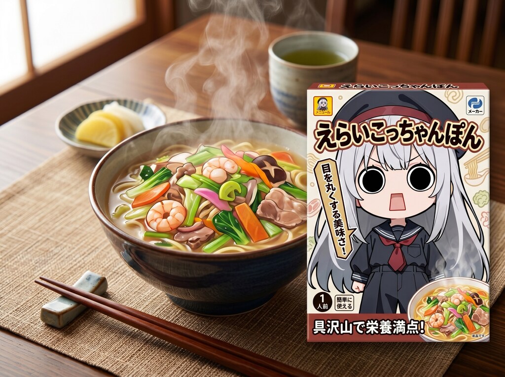 摩訶不思議食堂のえらいこっちゃ嬢印のちゃんぽん