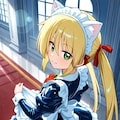 ハヤテのごとく　三千院ナギ　メイド服4 10枚目