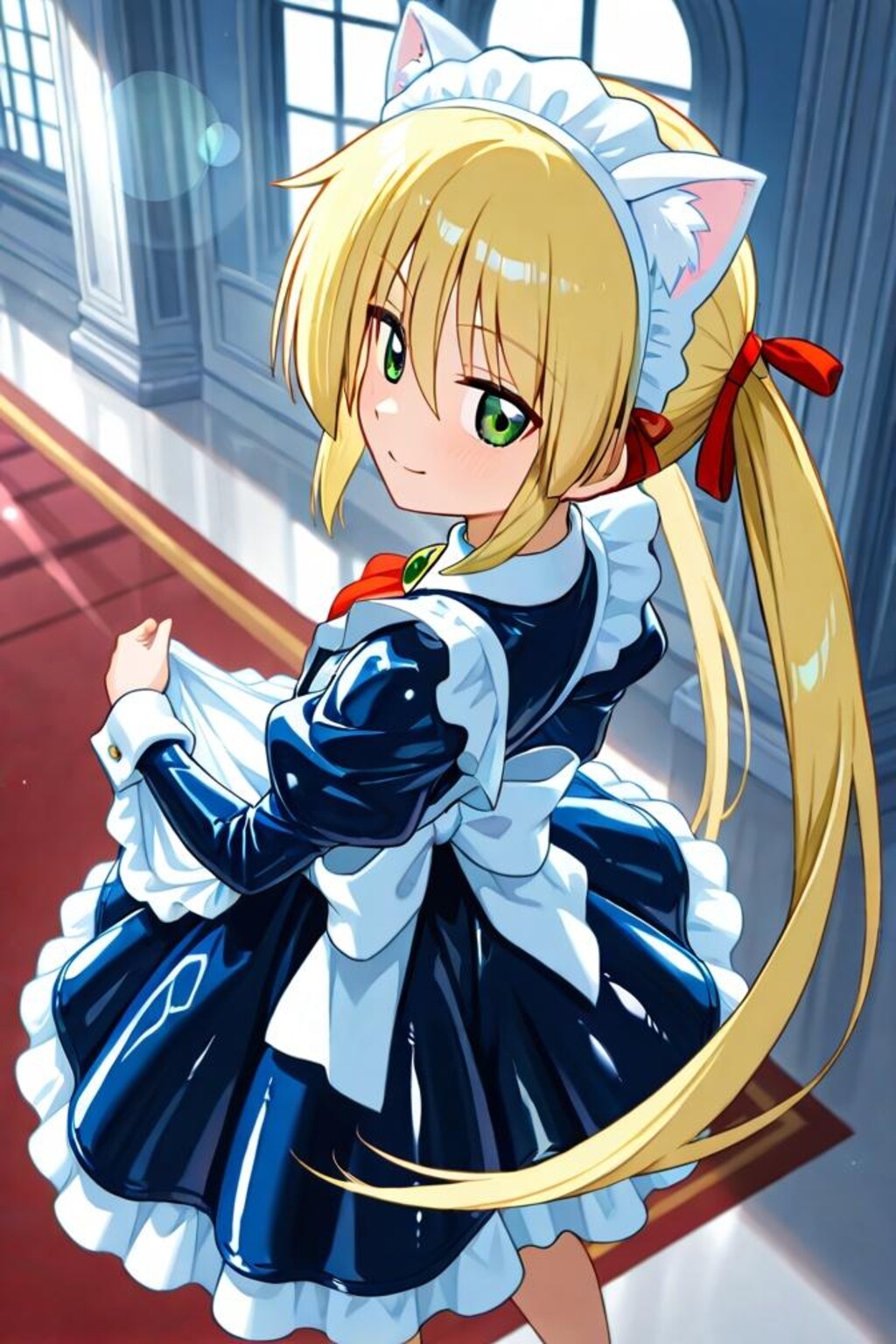 ハヤテのごとく　三千院ナギ　メイド服4
