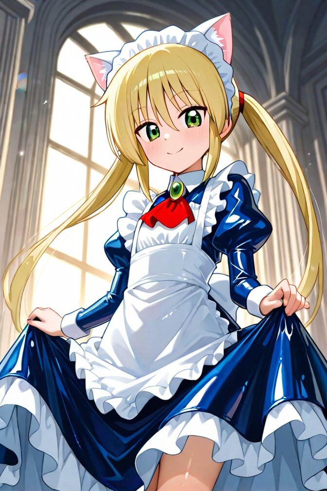 ハヤテのごとく　三千院ナギ　メイド服4