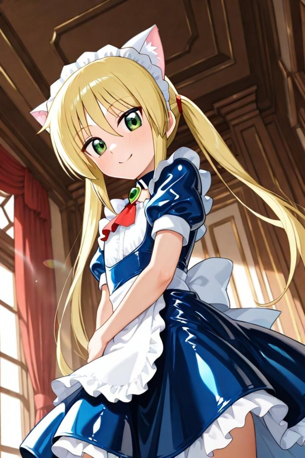 ハヤテのごとく　三千院ナギ　メイド服4