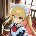 ハヤテのごとく　三千院ナギ　メイド服4 5枚目