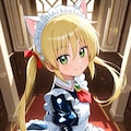 ハヤテのごとく　三千院ナギ　メイド服4 8枚目