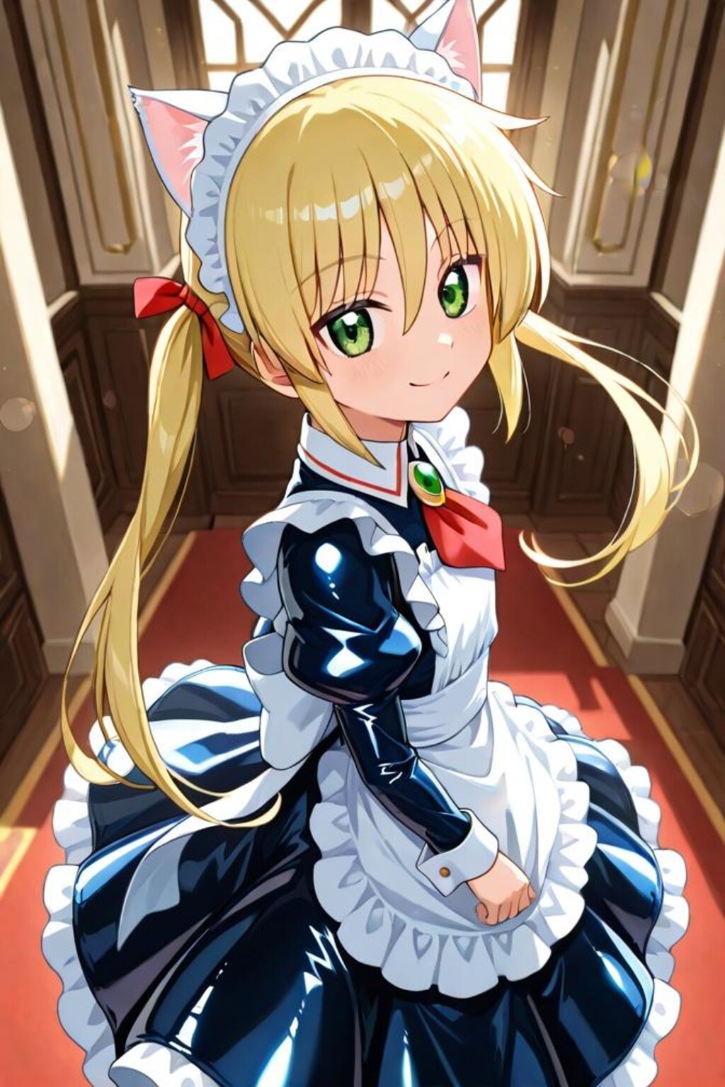 ハヤテのごとく　三千院ナギ　メイド服4