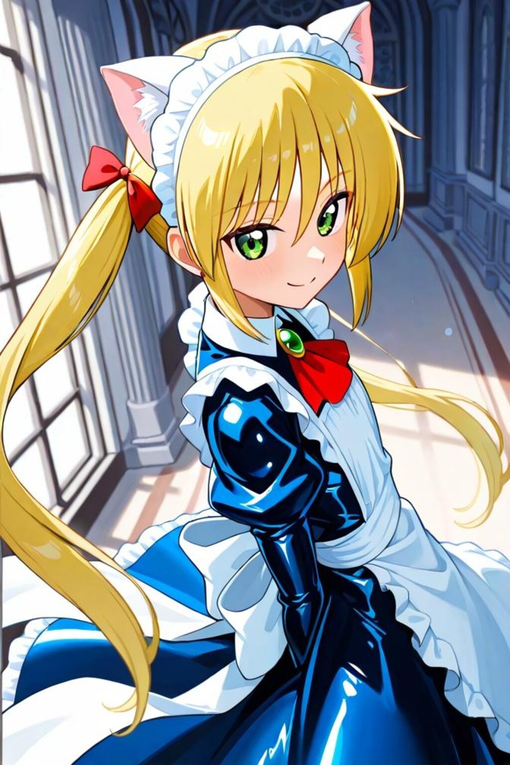 ハヤテのごとく　三千院ナギ　メイド服4