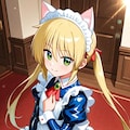 ハヤテのごとく　三千院ナギ　メイド服4 11枚目