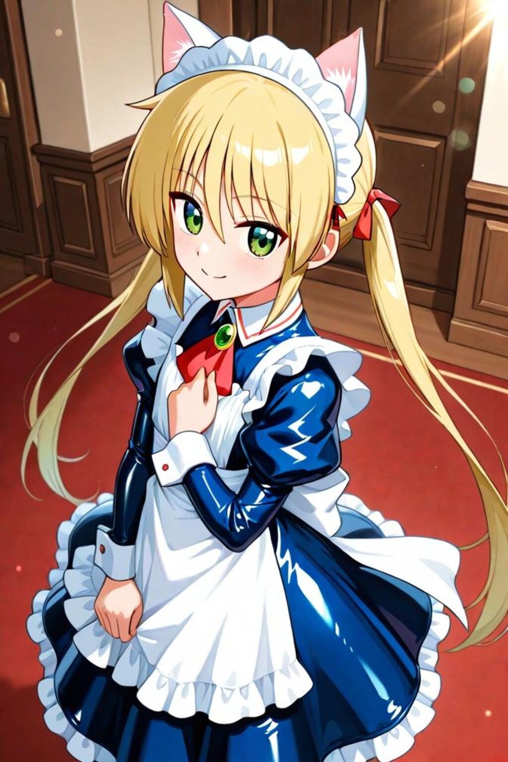 ハヤテのごとく　三千院ナギ　メイド服4