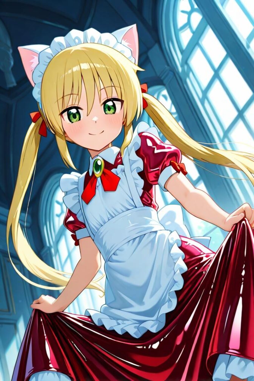 ハヤテのごとく　三千院ナギ　メイド服4