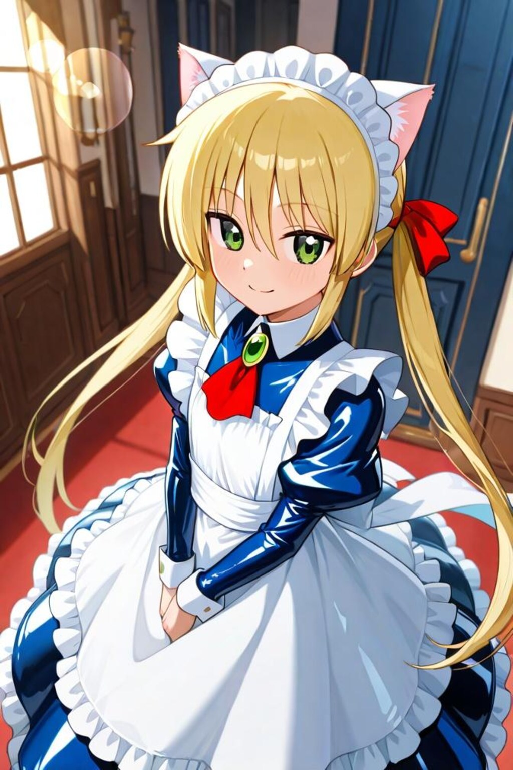 ハヤテのごとく　三千院ナギ　メイド服4