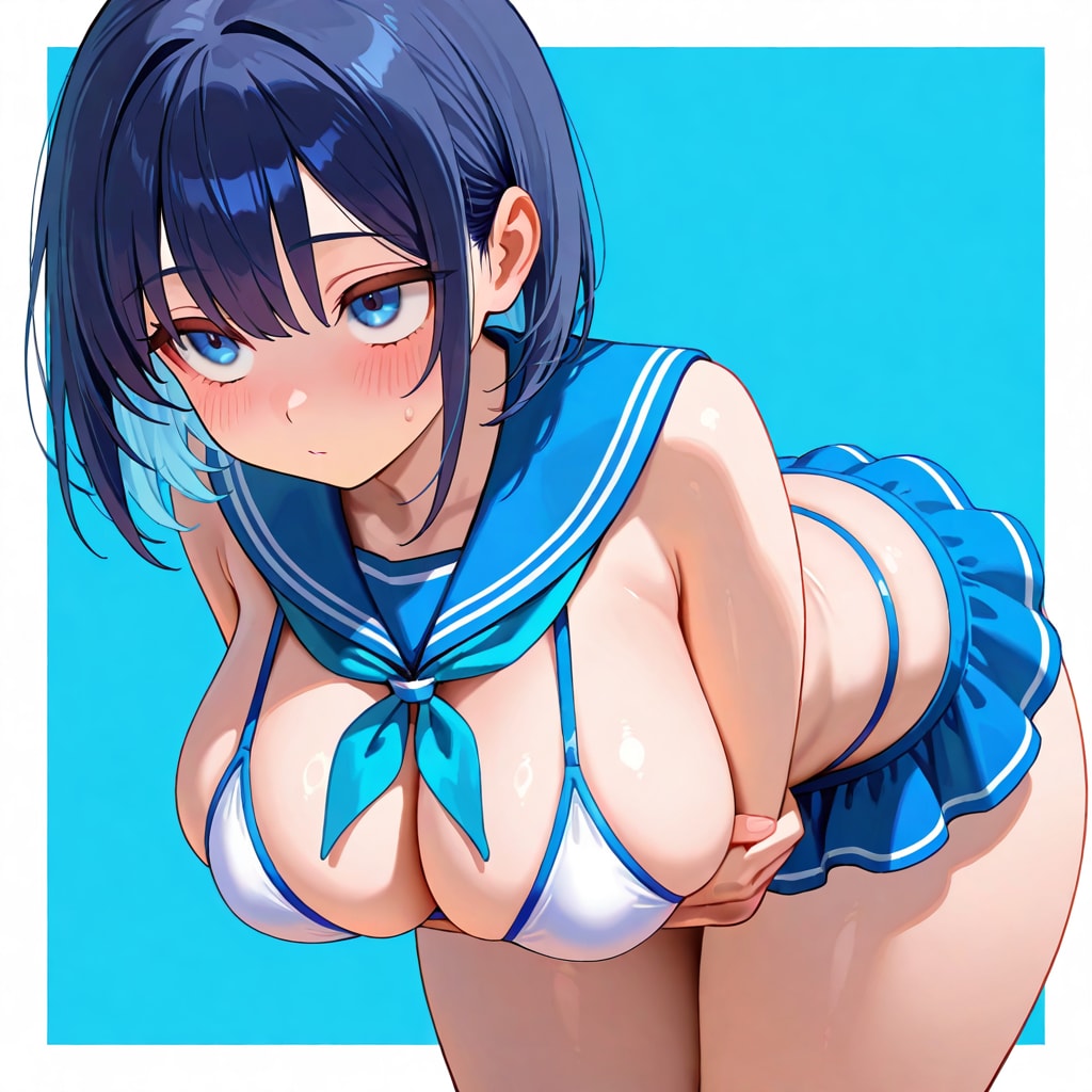 セーラー風ビキニ