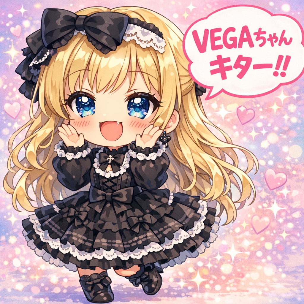 ㊗VEGAちゃん復活！！
