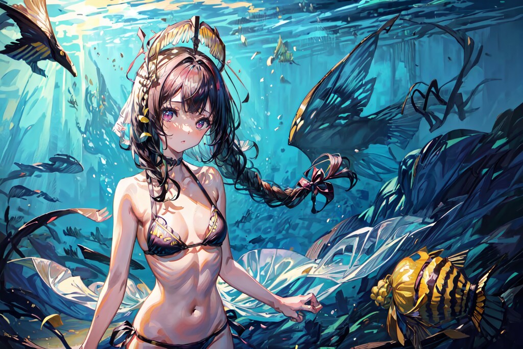 海中少女 #3