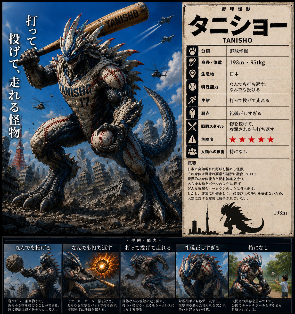 怪獣 タニショー