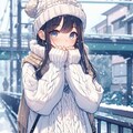 あ···雪だ··· 5枚目